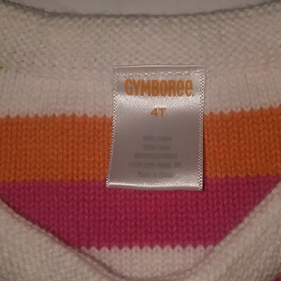 Girl's Gymboree Striped Sweater - Picture 4 of 4